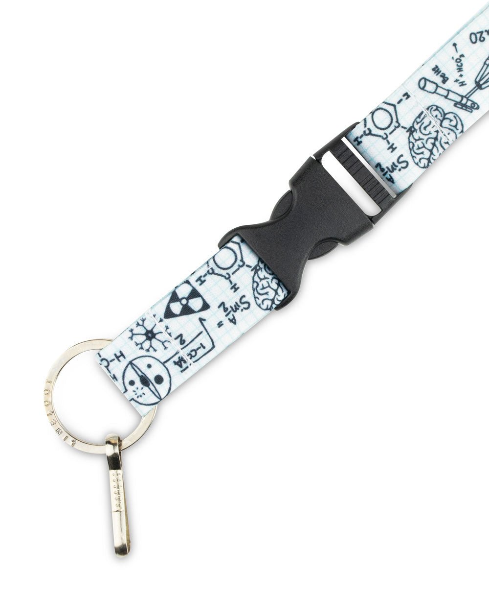 Graphing Paper STEM Lanyard with Breakaway - 4 - Limeloot