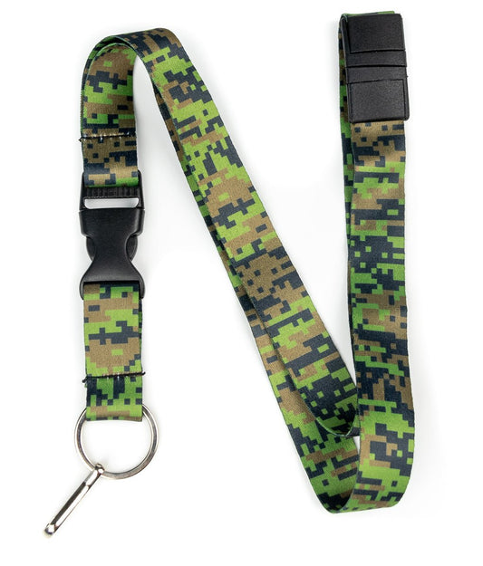 Woodland Digital Camo Premium Lanyard - 1 - Limeloot