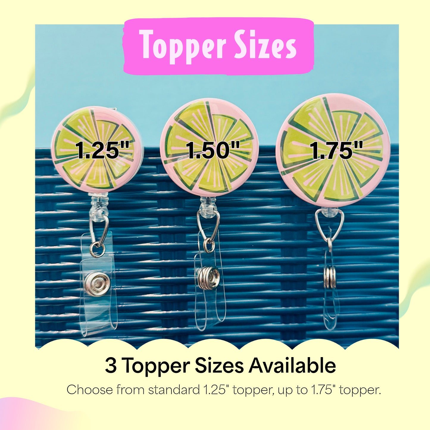 Blonde Cringe Doll Nurse Badge Reel