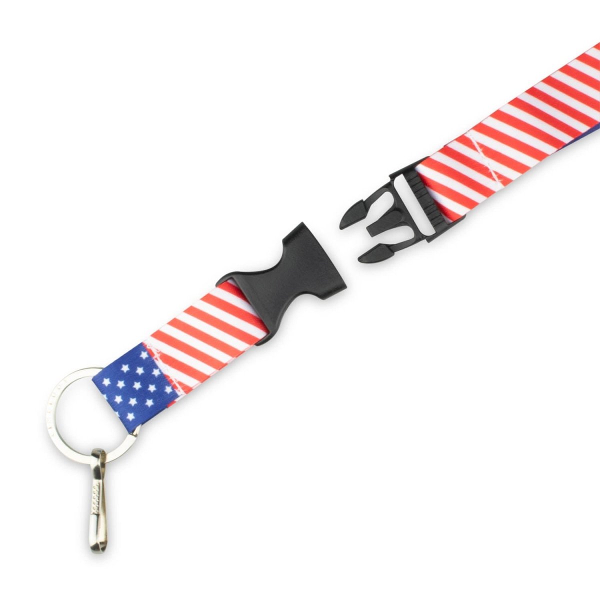 American Flag Lanyard with Breakaway Clasp - 3 - Limeloot