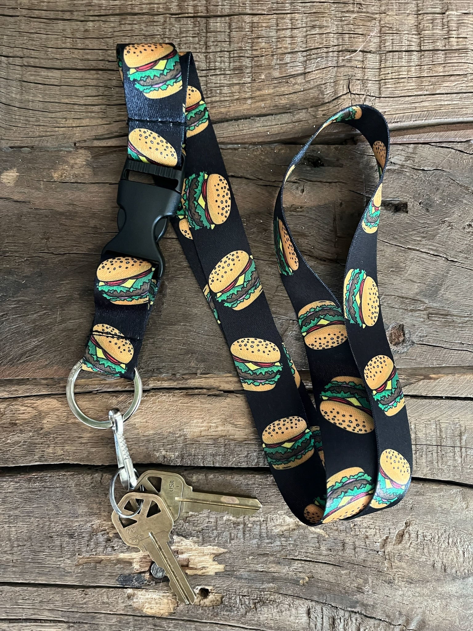 Burger Lanyard - 2 - Limeloot