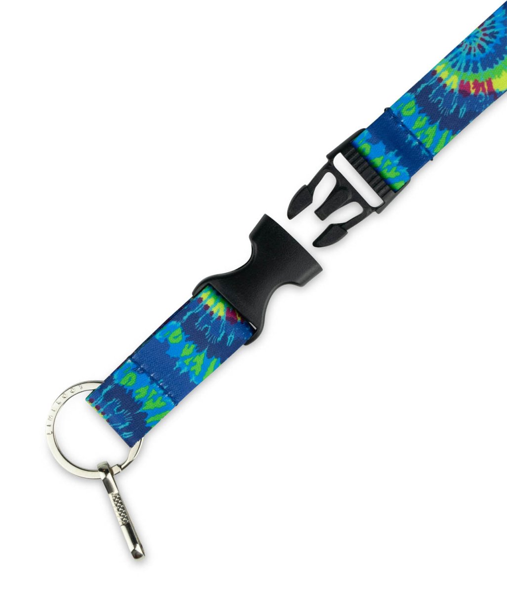 Dark Tie Dye Lanyard - 4 - Limeloot