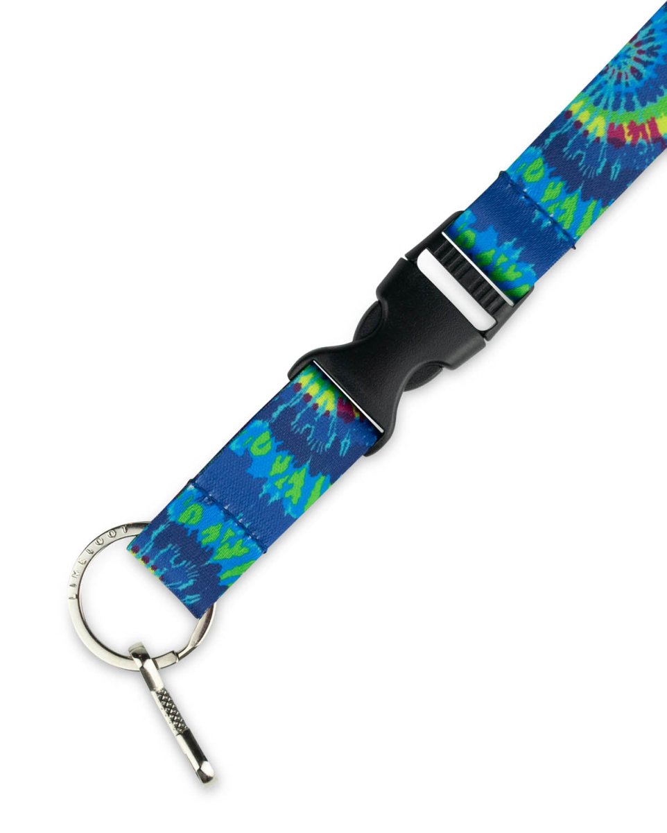 Dark Tie Dye Lanyard - 3 - Limeloot