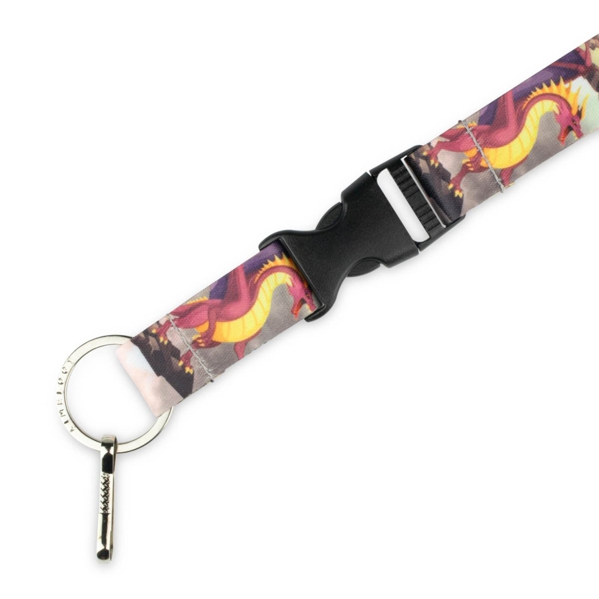 Dragons and Castles Lanyard - 2 - Limeloot