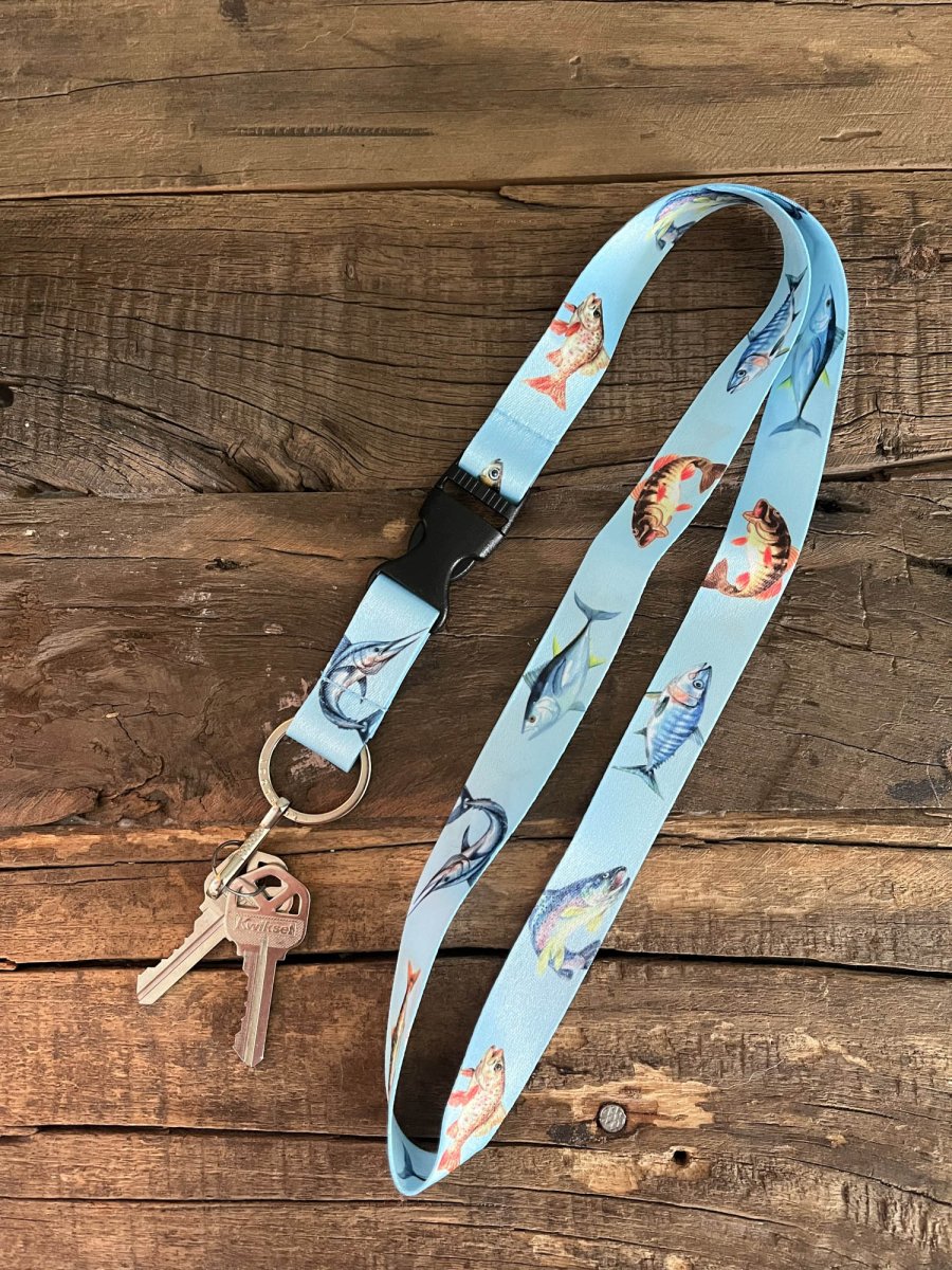 Fishing Theme Lanyard - 4 - Limeloot
