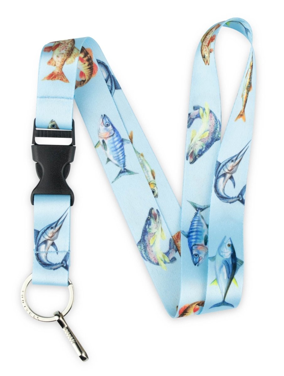 Fishing Theme Lanyard - 1 - Limeloot