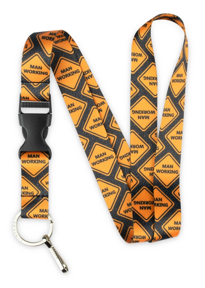 Man Working Lanyard - 1 - Limeloot