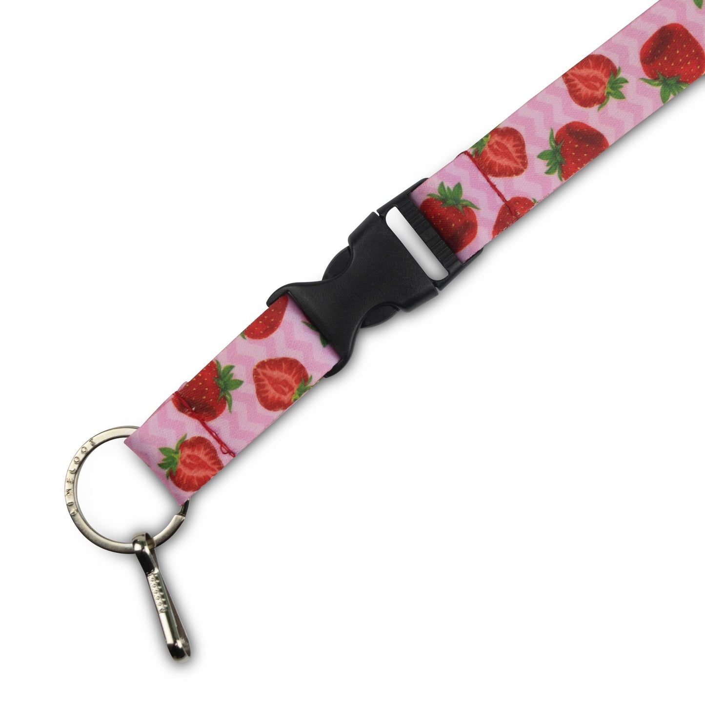Strawberry Lanyard - 2 - Limeloot