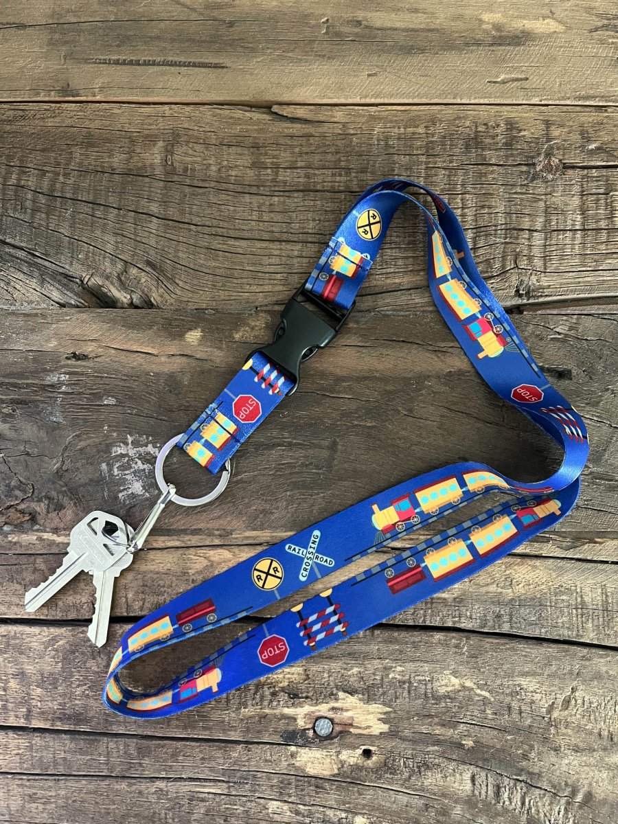 Train Theme Lanyard - 4 - Limeloot