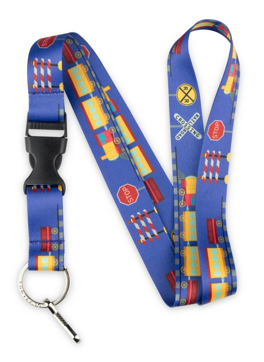 Train Theme Lanyard - 1 - Limeloot