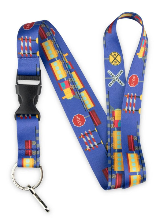 Train Theme Lanyard - 1 - Limeloot