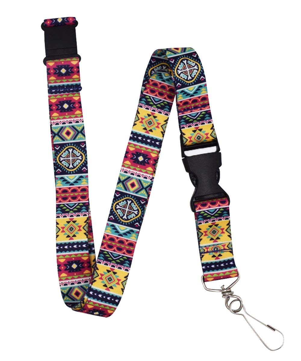 Spring Tribal Premium Lanyard - Limeloot