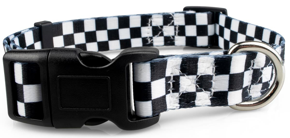 Checkered Dog Collar